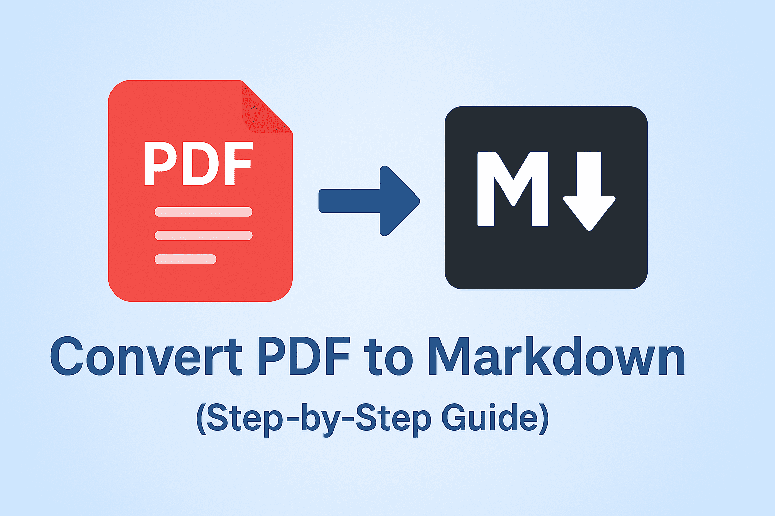  📝 How to Convert PDF to Markdown Online (Step-by-Step Guide)